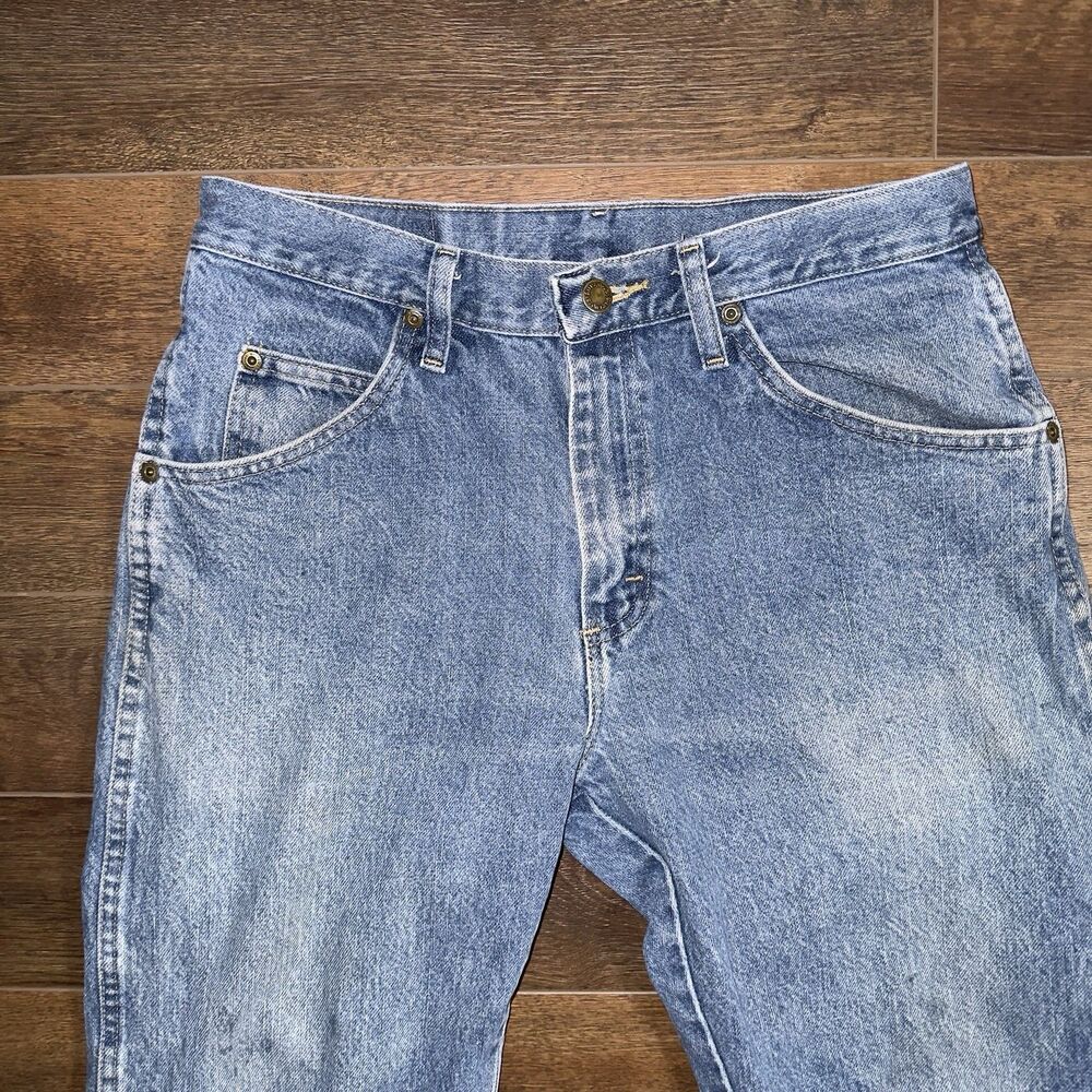Wrangler Jeans Adult 31x30 Blue Denim Classic Fit Medium Wash Outdoor Casual